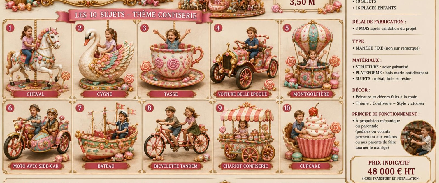 Le Conservatoire de la confiserie - Cr&eacute;ation