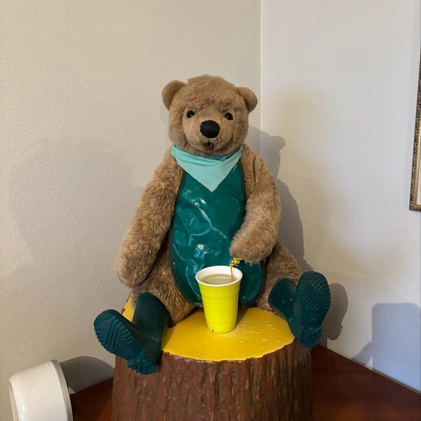 L'ours qui fait des bulles 4