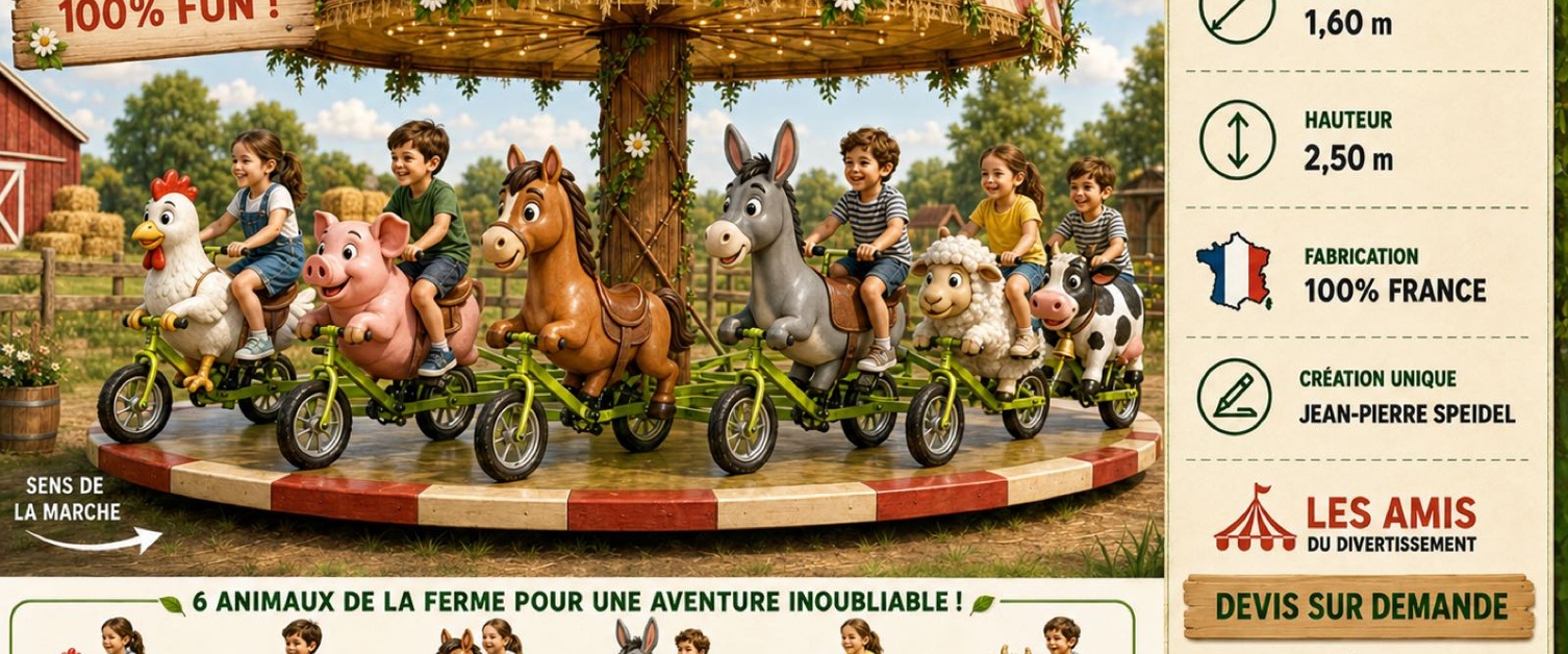 Les vélos de la ferme - Cr&eacute;ation