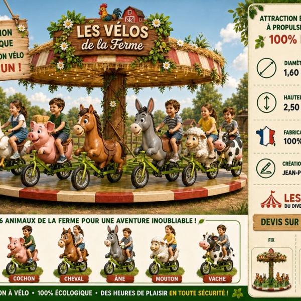 Les vélos de la ferme