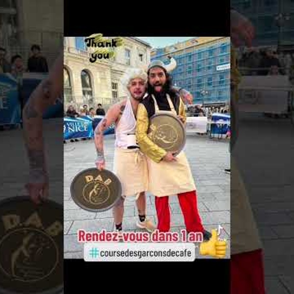 Course des garçons de café Vid 2