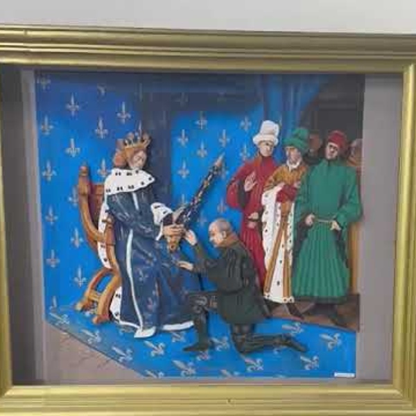 Philippe IV le Bel recevant Guy de Dampierre (vid&eacute;o)