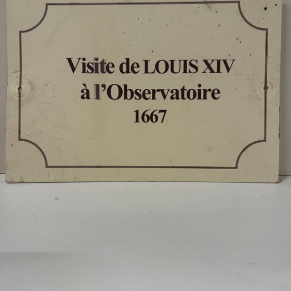 Visite de Louis XIV à l&rsquo;Observatoire 2