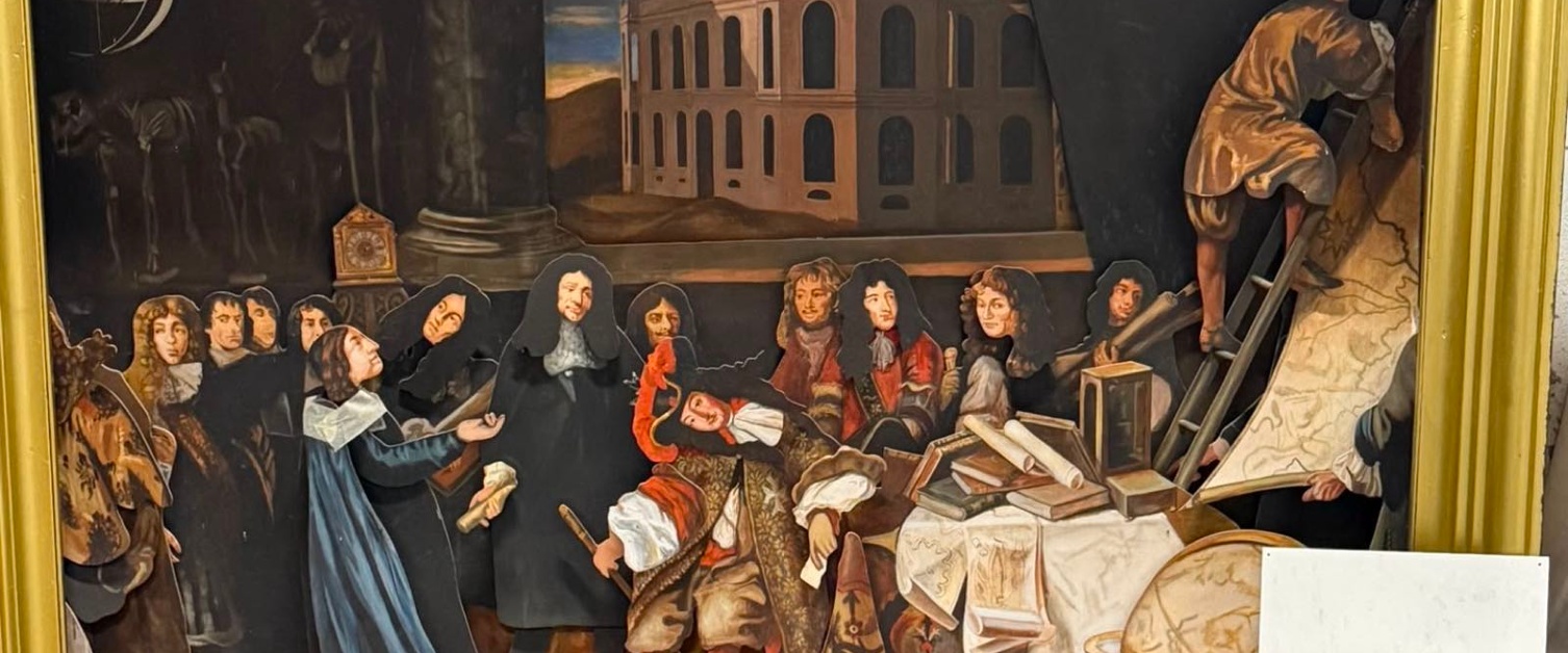 Visite de Louis XIV &agrave; l'Observatoire